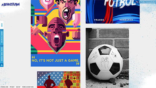 FIFA World Cup | Hyundai: “Because Fútbol” project poster FIFA World Cup | Hyundai: “Because Fútbol” project poster
