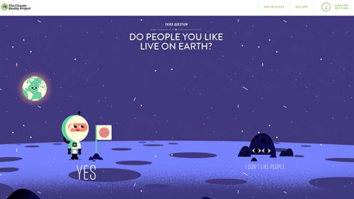 The Climate Reality Project: “World’s Easiest Decision” project poster The Climate Reality Project: “World’s Easiest Decision” project poster