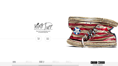 Converse: “In Their Chucks VR” project poster
