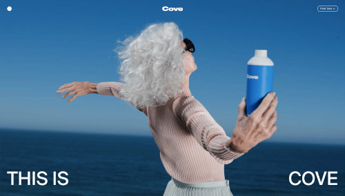 Cove: “This is Cover Water” project poster
