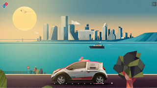 Domino’s DXP: “Ultimate Pizza Delivery Vehicle” project poster Domino’s DXP: “Ultimate Pizza Delivery Vehicle” project poster