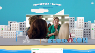 Hamburger Hummus: “Blog-O-Con Web Series” project poster