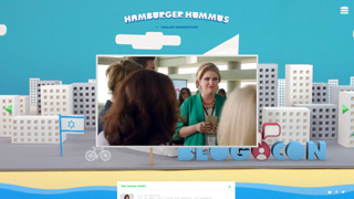 Hamburger Hummus: “Blog-O-Con Web Series” project poster Hamburger Hummus: “Blog-O-Con Web Series” project poster