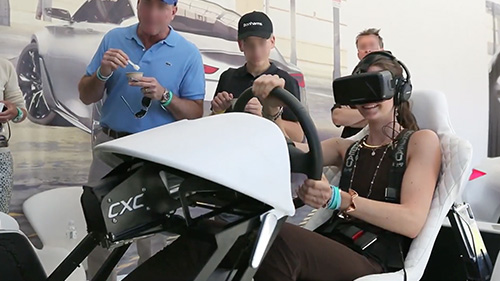 Infiniti: “Driver’s Seat VR” digital product poster Infiniti: “Driver’s Seat VR” digital product poster