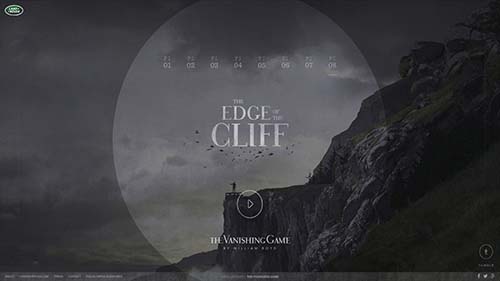 Land Rover: “The Vanishing Game” project poster Land Rover: “The Vanishing Game” project poster